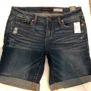 Aeropostale Distressed Bermuda Shorts